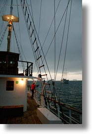 boats, ecuador, equator, galapagos islands, latin america, sagitta, vertical, photograph