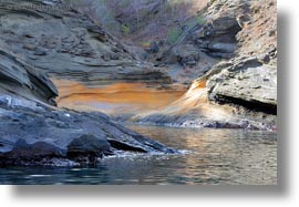 colorful, ecuador, equator, galapagos islands, horizontal, isabela, latin america, rocks, water, photograph