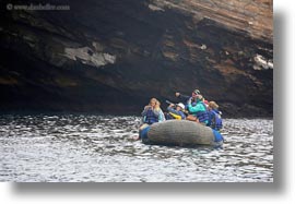 ecuador, equator, galapagos islands, groups, horizontal, latin america, natural habitat, people, raft, tourists, tours, photograph