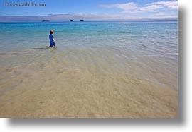 beaches, ecuador, equator, galapagos islands, horizontal, jacks, latin america, natural habitat, ocean, people, sand, tourists, photograph