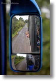 bus, ecuador, equator, galapagos islands, heads, jacks, latin america, miscellaneous, natural habitat, out, people, tourists, vertical, windows, photograph