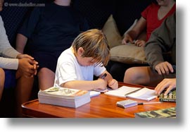 books, ecuador, equator, galapagos islands, horizontal, jacks, latin america, miscellaneous, natural habitat, people, studying, tourists, wildlife, photograph