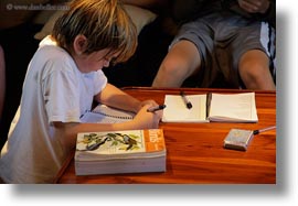 books, ecuador, equator, galapagos islands, horizontal, jacks, latin america, miscellaneous, natural habitat, people, studying, tourists, wildlife, photograph