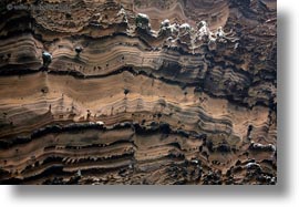 artful, cliffs, ecuador, equator, galapagos islands, horizontal, latin america, layers, rocks, santa cruz, photograph