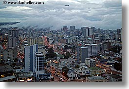 cityscapes, clouds, ecuador, equator, fog, horizontal, latin america, nature, quito, sky, photograph