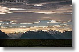 clouds, horizontal, latin america, mountains, patagonia, photograph
