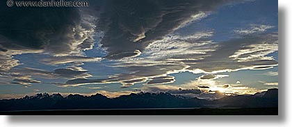 clouds, horizontal, latin america, mountains, panoramic, patagonia, photograph