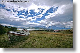 boats, estancia lazo, horizontal, latin america, old, patagonia, photograph