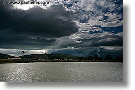 estancia lazo, horizontal, latin america, patagonia, windmills, photograph