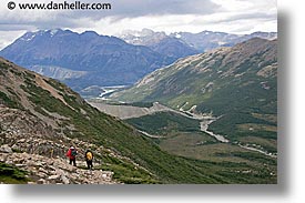 fitz roy, horizontal, latin america, patagonia, rivers, valley, views, photograph