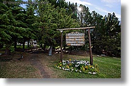 helsingfors, horizontal, hotels, latin america, patagonia, signs, photograph