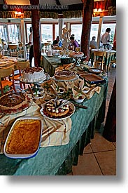 buffet, hosteria las torres, hotels, latin america, patagonia, vertical, photograph