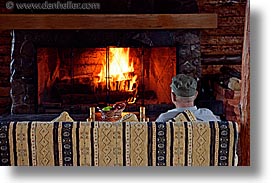 fireplace, horizontal, hosteria las torres, hotels, latin america, patagonia, photograph