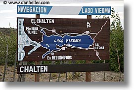 horizontal, la leona, lago, latin america, map, patagonia, viedma, photograph