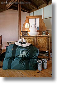 bags, latin america, patagonia, vertical, wilderness, photograph