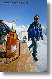 glacier hiking, glaciers, latin america, moreno glacier, patagonia, vertical, whiskey, photograph