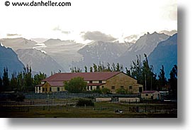 farm, horizontal, latin america, mountains, patagonia, photograph