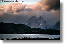 clouds, horizontal, latin america, massif, patagonia, torres, torres del paine, photograph