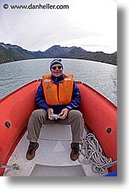 boats, fisheye lens, gary, gary mary, latin america, patagonia, vertical, wt people, photograph