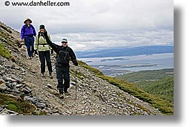 groups, hiking, horizontal, latin america, patagonia, ushuaia, wt people, photograph