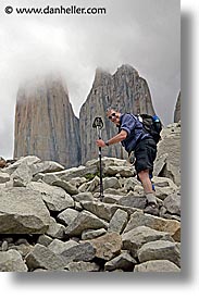 karen neil, latin america, neil, patagonia, rocks, vertical, wt people, photograph