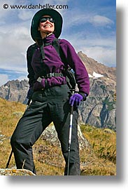 karin, karin michael, latin america, patagonia, posing, vertical, wt people, photograph