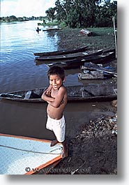 amazon, childrens, jungle, latin america, people, peru, river people, rivers, vertical, photograph