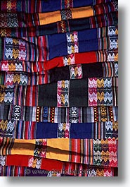 capital of peru, cities, cityscapes, cuzco, latin america, market, peru, peruvian capital, textiles, towns, vertical, photograph