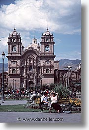 armas, capital of peru, cities, cityscapes, cuzco, latin america, peru, peruvian capital, plaza, towns, vertical, photograph