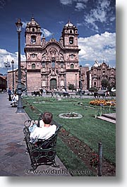 armas, capital of peru, cities, cityscapes, cuzco, latin america, peru, peruvian capital, plaza, towns, vertical, photograph