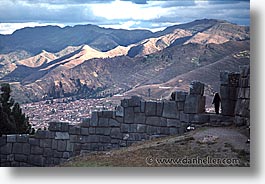 capital of peru, cities, cityscapes, cuzco, horizontal, latin america, peru, peruvian capital, saqsay, saqsay waman, towns, waman, photograph