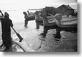 boats, bolivia, bolivia/peru border, highest lake in the world, horizontal, lakes, latin america, peru, peru border, reed, reed boats, titicaca, photograph