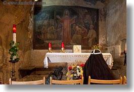 buildings, catholic, christian, churches, grotto, horizontal, israel, jerusalem, mary, marys tomb, middle east, religious, religious sites, structures, photograph