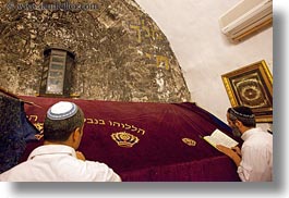 david, horizontal, israel, jerusalem, jewish, kings, men, middle east, praying, religious, religious sites, tombs, photograph