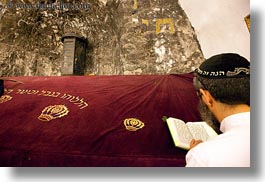 david, horizontal, israel, jerusalem, jewish, kings, men, middle east, praying, religious, religious sites, tombs, photograph