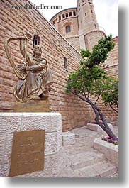 david, israel, jerusalem, kings, middle east, religious sites, statues, vertical, photograph