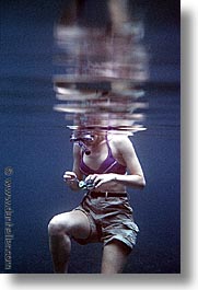 laura, models, underwater, vertical, photograph