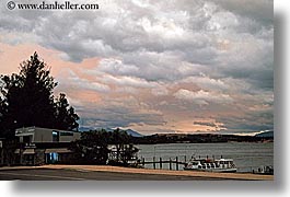 clouds, horizontal, lake wanaka, lakes, new zealand, photograph