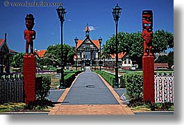 horizontal, maori, new zealand, sculptures, photograph