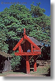 houses, maori, new zealand, tribal, vertical, photograph