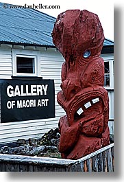 carvings, maori, new zealand, sculptures, vertical, woods, photograph