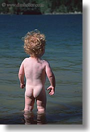 babies, new zealand, queen charlotte, redhead, vertical, photograph