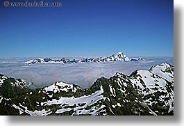 horizontal, mountains, new zealand, snowcaps, southern alps, photograph