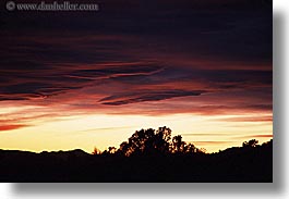 clouds, horizontal, lenticular, new zealand, sunsets, photograph