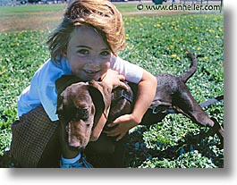 animals, ca, canine, dogs, horizontal, hug, san francisco, photograph