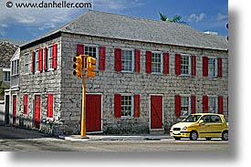 bahamas, capital, capital city, caribbean, cities, grey, horizontal, houses, island-nation, islands, nassau, nation, red, stones, tropics, windows, photograph