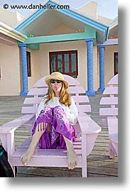 bahamas, capital, capital city, caribbean, chairs, cities, dan jill, island-nation, islands, jills, nassau, nation, pink, resort, royal bahamian, sandals, tropics, vacation, vertical, photograph