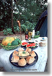 dinner, palau, tables, tropics, vertical, photograph