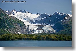 alaska, america, glaciers, horizontal, north america, united states, photograph