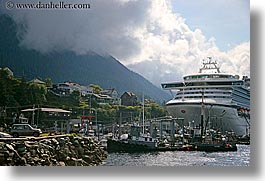 alaska, america, cruise ships, horizontal, ketchikan, north america, united states, photograph